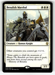 Benalish Marshal – 6 DOM: Dominaria R NM