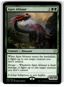 Apex Altisaur – 31 C19: Commander 2019 R NM