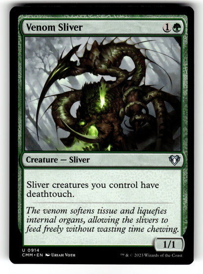 Venom Sliver – 914 CMM: Commander Masters U NM