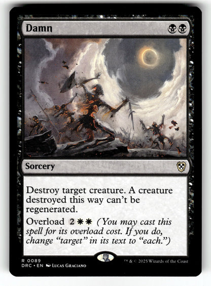 Damn – 89 DRC: Commander: Aetherdrift R NM