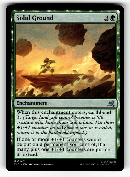 Solid Ground – 142 TLE: Avatar: The Last Airbender: Eternal-Legal U NM