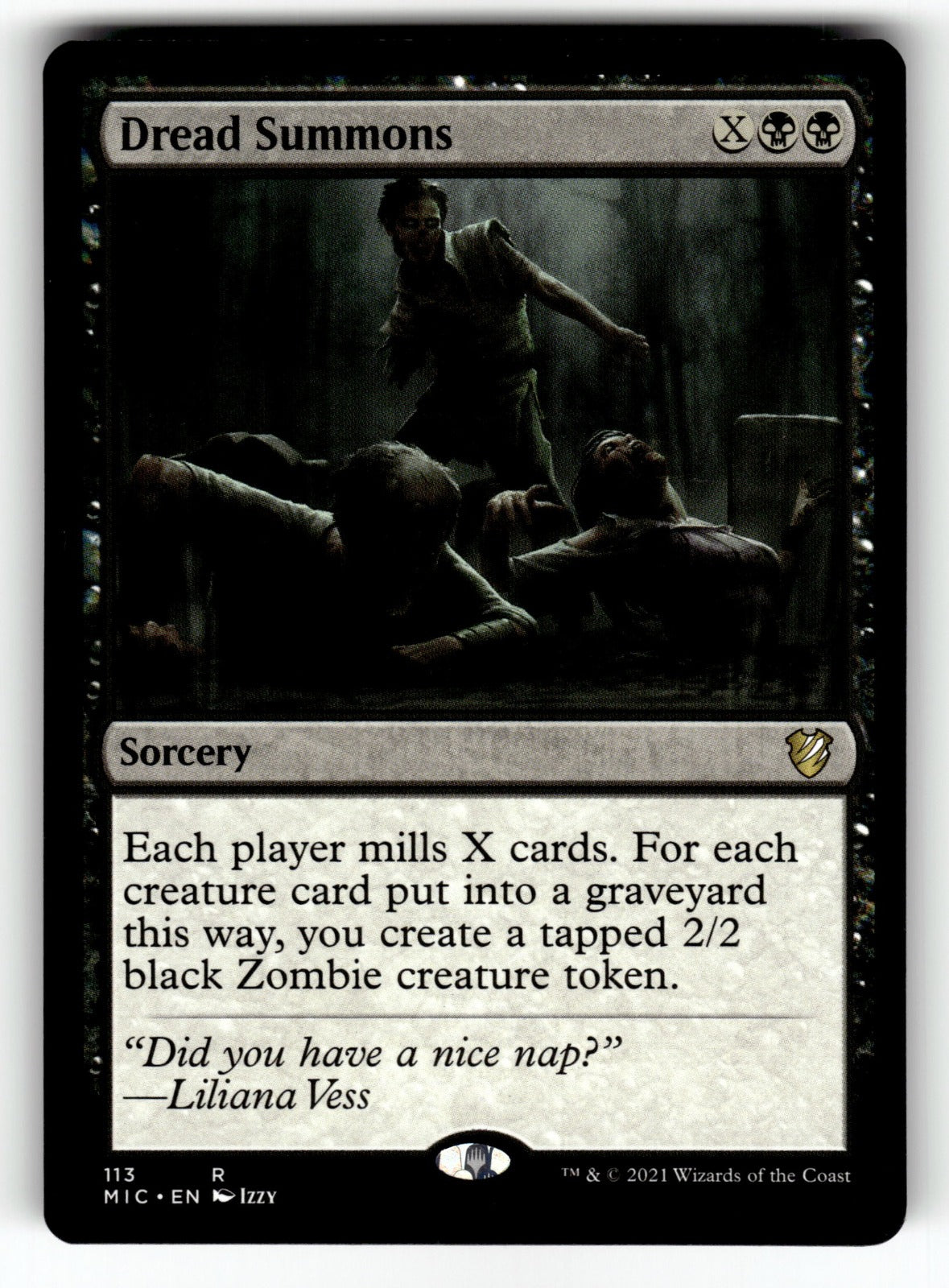Dread Summons – 113 MIC: Commander: Innistrad: Midnight Hunt R NM