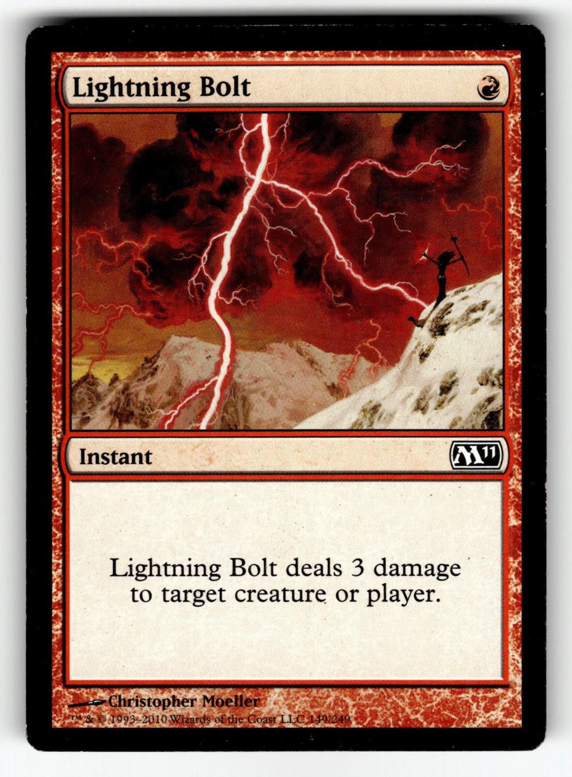 Lightning Bolt – 149 M11: Magic 2011 (M11) C LP