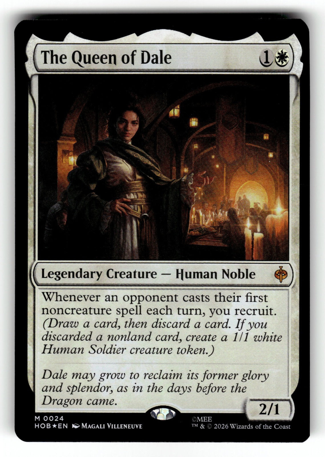 The Queen of Dale – 24 HOB: The Hobbit M Foil NM