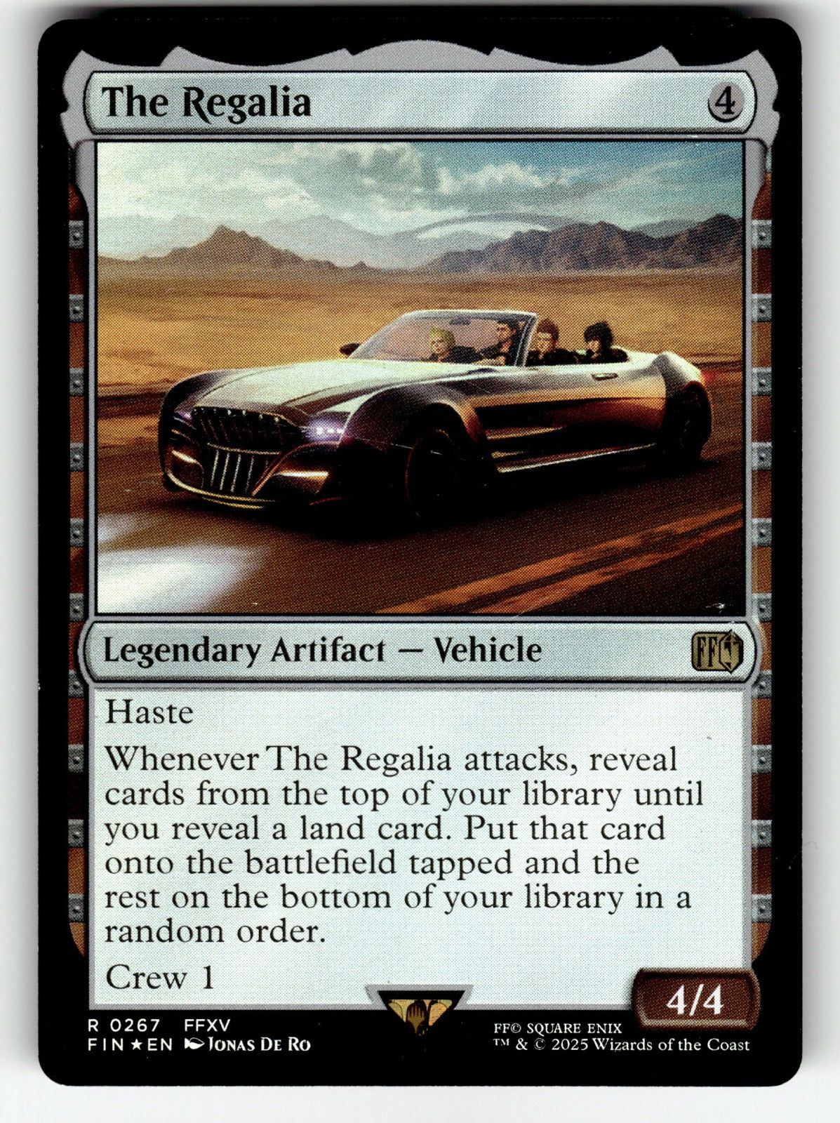 The Regalia – 267 FIN: FINAL FANTASY R Foil NM