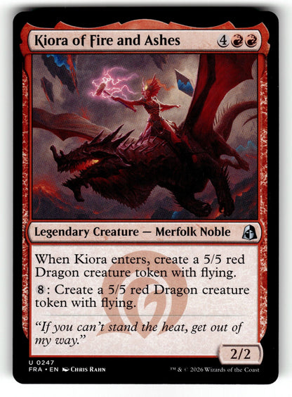 Kiora of Fire and Ashes – 247 FRA: Reality Fracture U NM