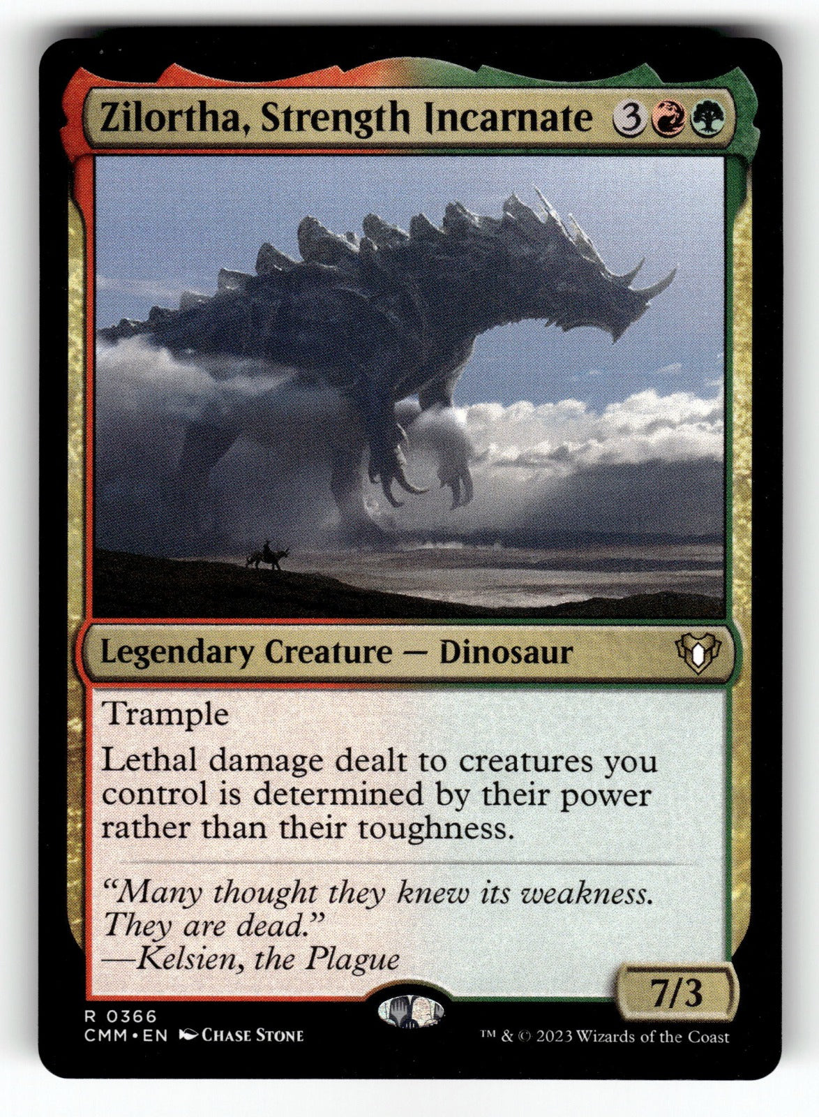 Zilortha, Strength Incarnate – 366 CMM: Commander Masters R NM