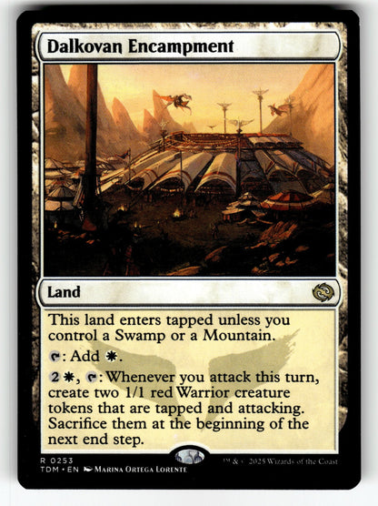 Dalkovan Encampment – 253 TDM: Tarkir: Dragonstorm R NM