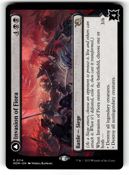 Invasion of Fiora – 114 MOM: March of the Machine R NM