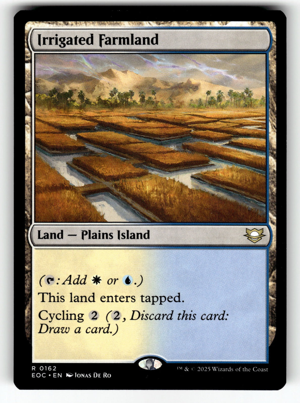 Irrigated Farmland – 162 EOC: Commander: Edge of Eternities R NM