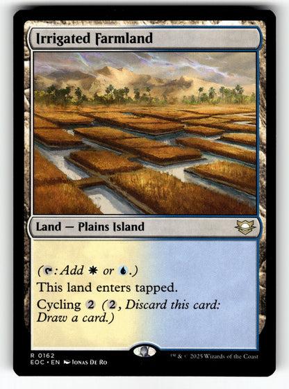 Irrigated Farmland – 162 EOC: Commander: Edge of Eternities R NM