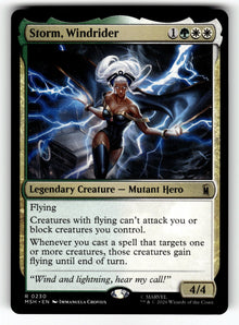 Storm, Windrider – 230 MSH: Marvel Super Heroes R NM