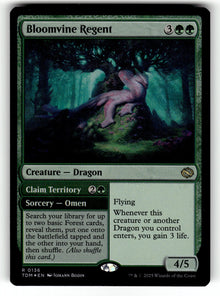 Bloomvine Regent – 136 TDM: Tarkir: Dragonstorm R Foil NM