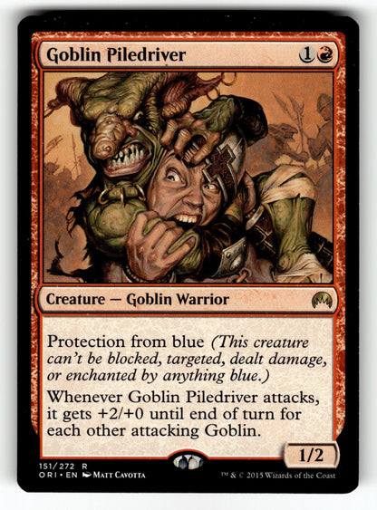 Goblin Piledriver – 151 ORI: Magic Origins R NM