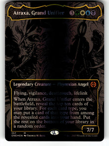 Atraxa, Grand Unifier (Oil Slick Raised Foil) – 357 ONE: Phyrexia: All Will Be One M Foil NM