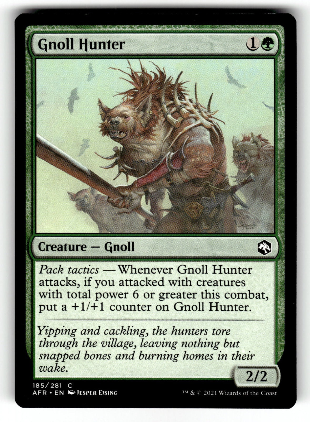 Gnoll Hunter – 185 AFR: Adventures in the Forgotten Realms C LP