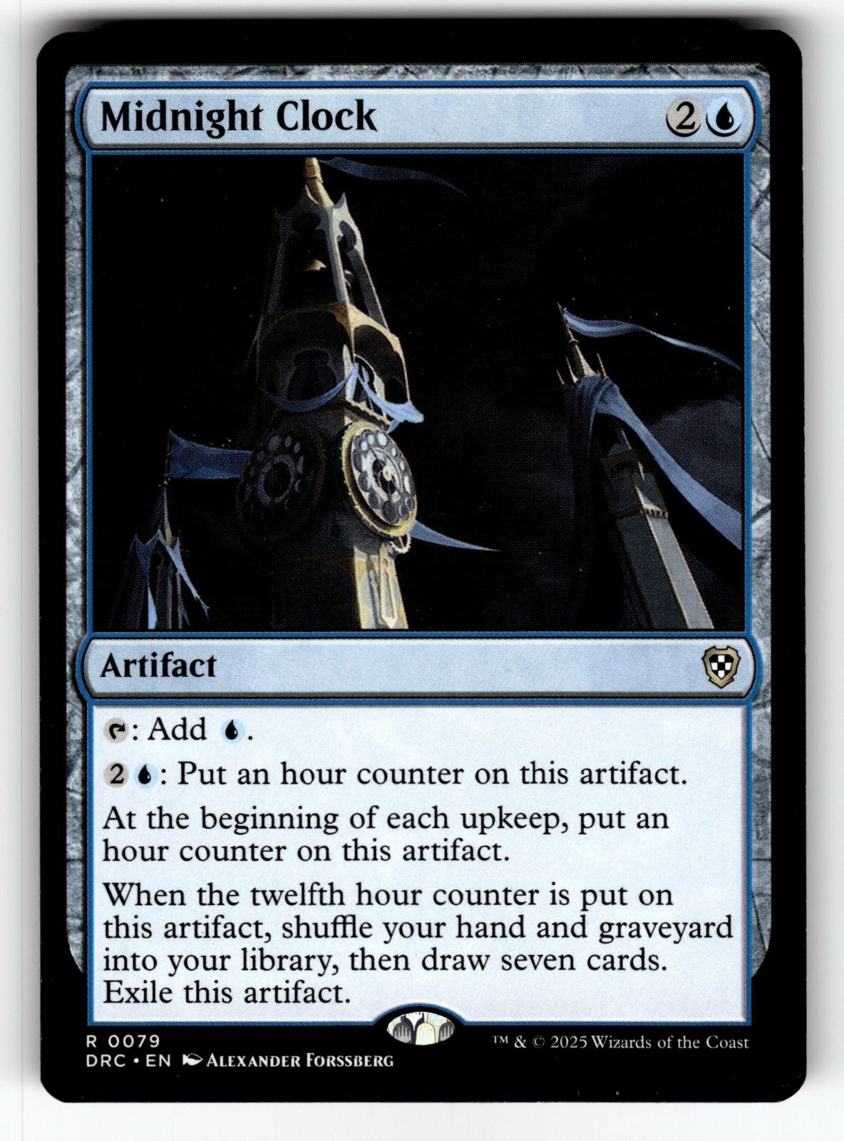 Midnight Clock – 79 DRC: Commander: Aetherdrift R NM