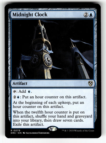 Midnight Clock – 79 DRC: Commander: Aetherdrift R NM