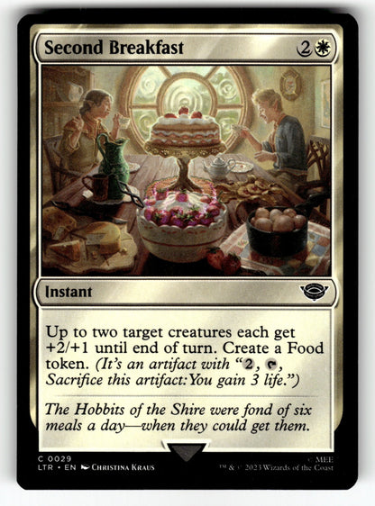 Second Breakfast – 29 LTR: Universes Beyond: The Lord of the Rings: Tales of Middle-earth C NM