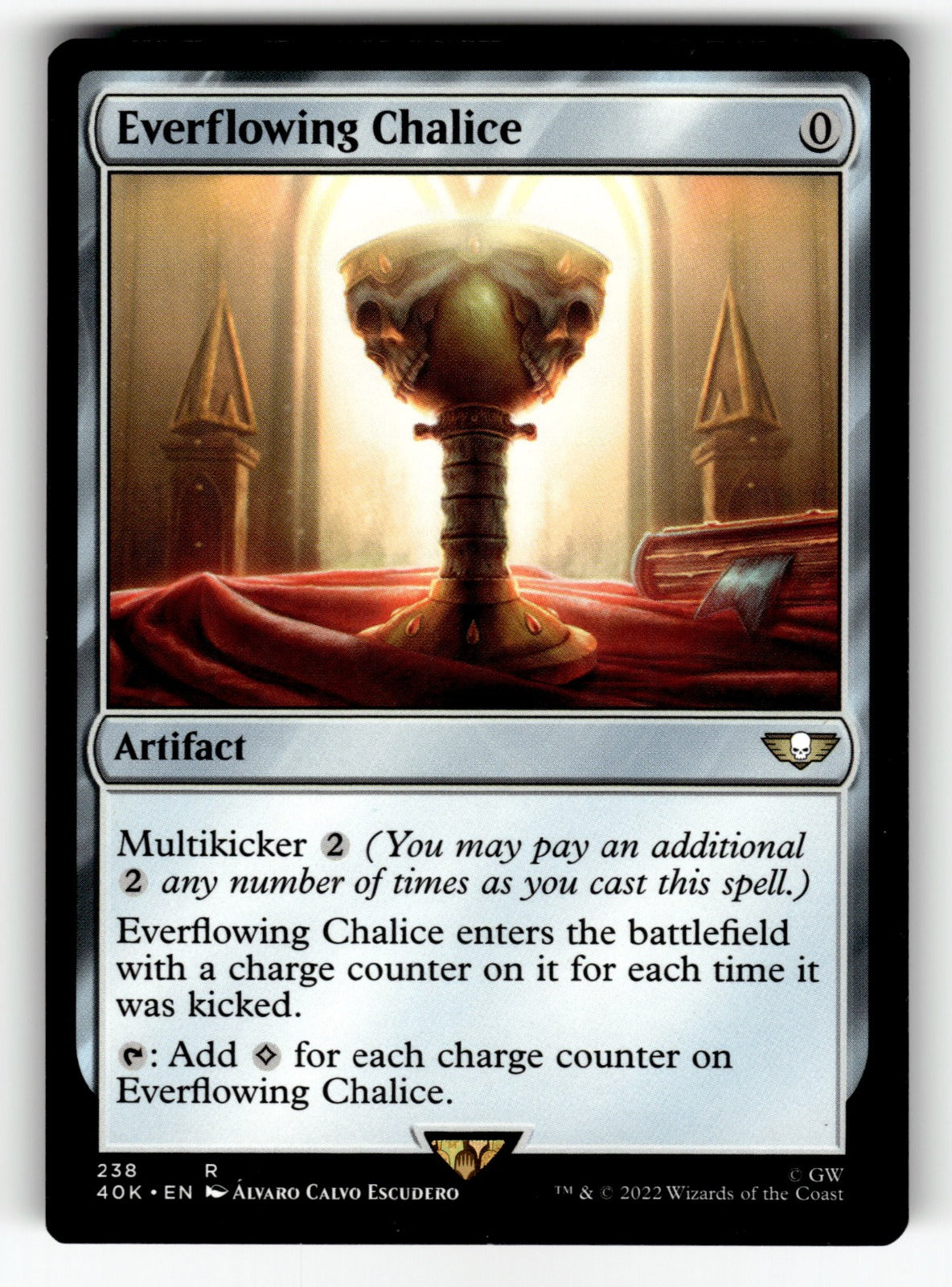 Everflowing Chalice – 238 40K: Universes Beyond: Warhammer 40,000 R NM