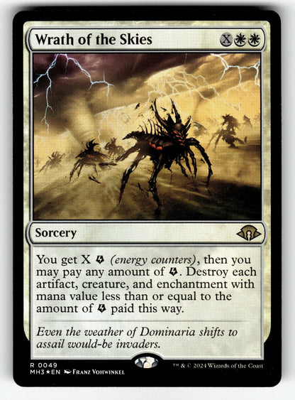 Wrath of the Skies – 49 MH3: Modern Horizons 3 R Foil NM