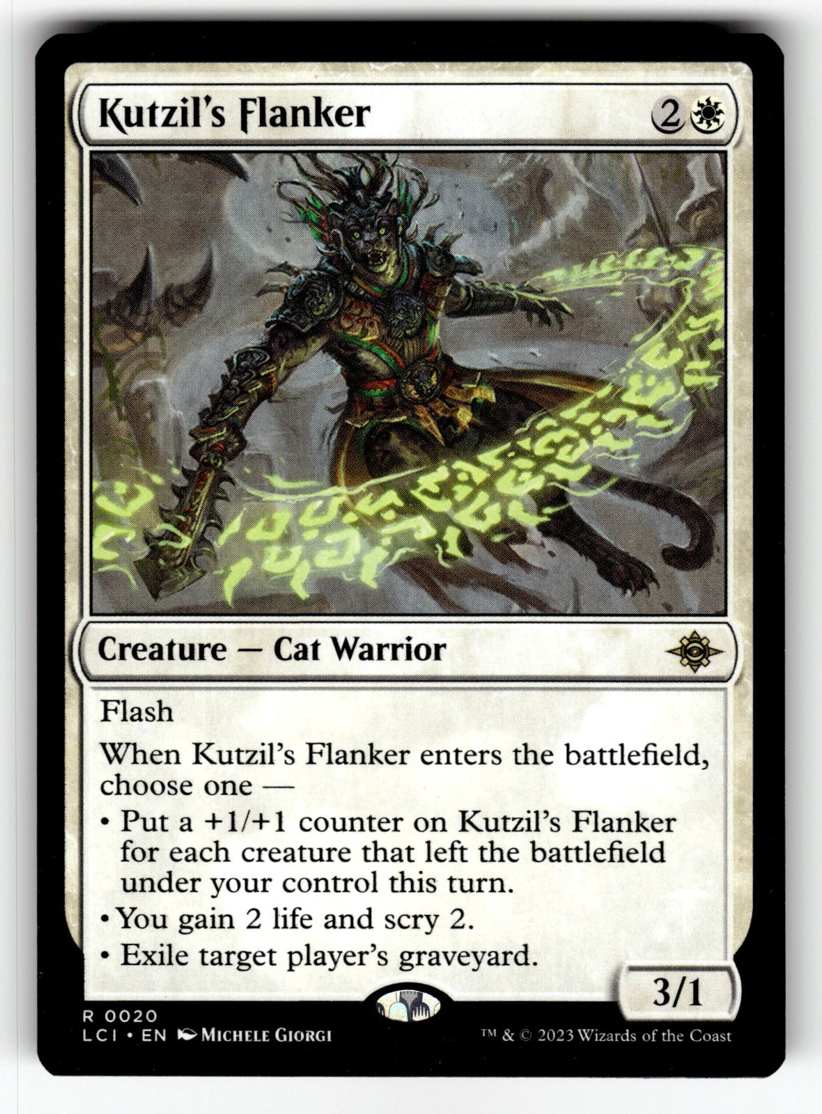 Kutzil's Flanker – 20 LCI: The Lost Caverns of Ixalan R NM