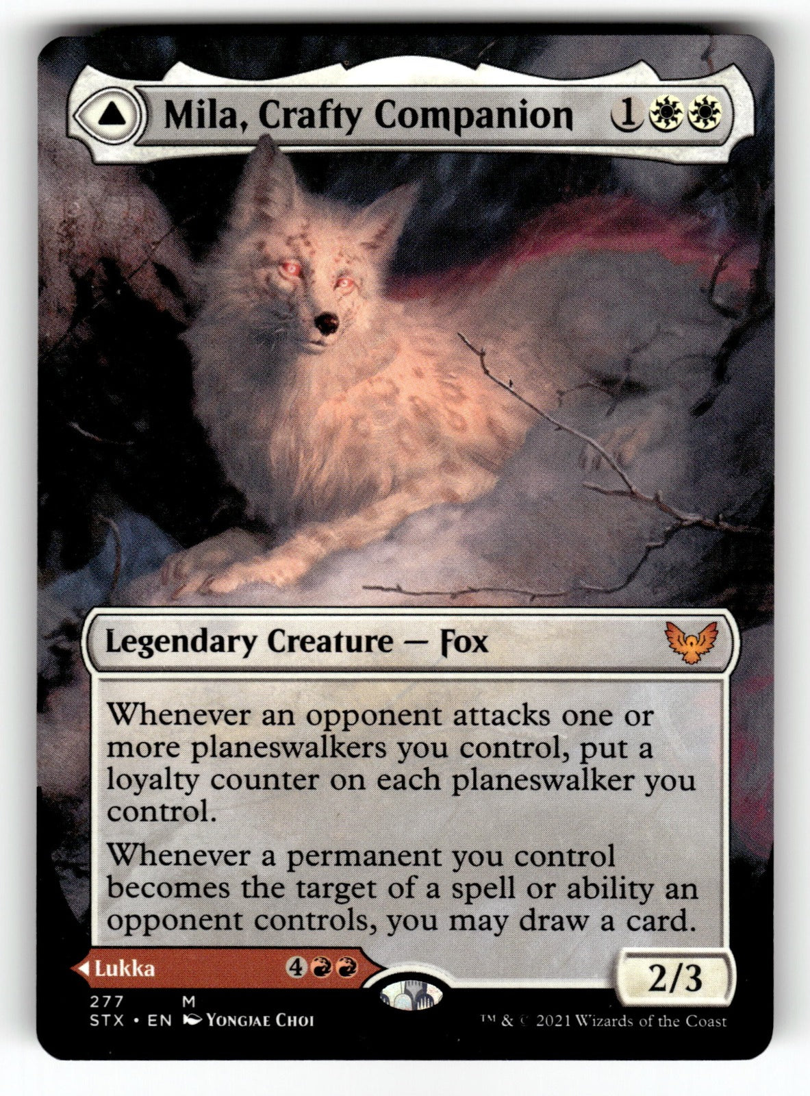 Mila, Crafty Companion (Borderless) – 277 STX: Strixhaven: School of Mages M NM