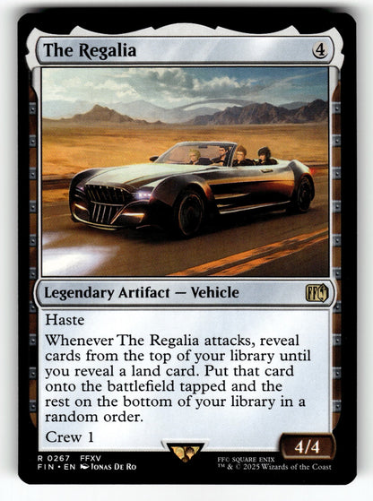 The Regalia – 267 FIN: FINAL FANTASY R NM