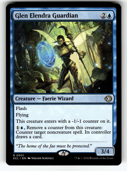 Glen Elendra Guardian – 51 ECL: Lorwyn Eclipsed R NM