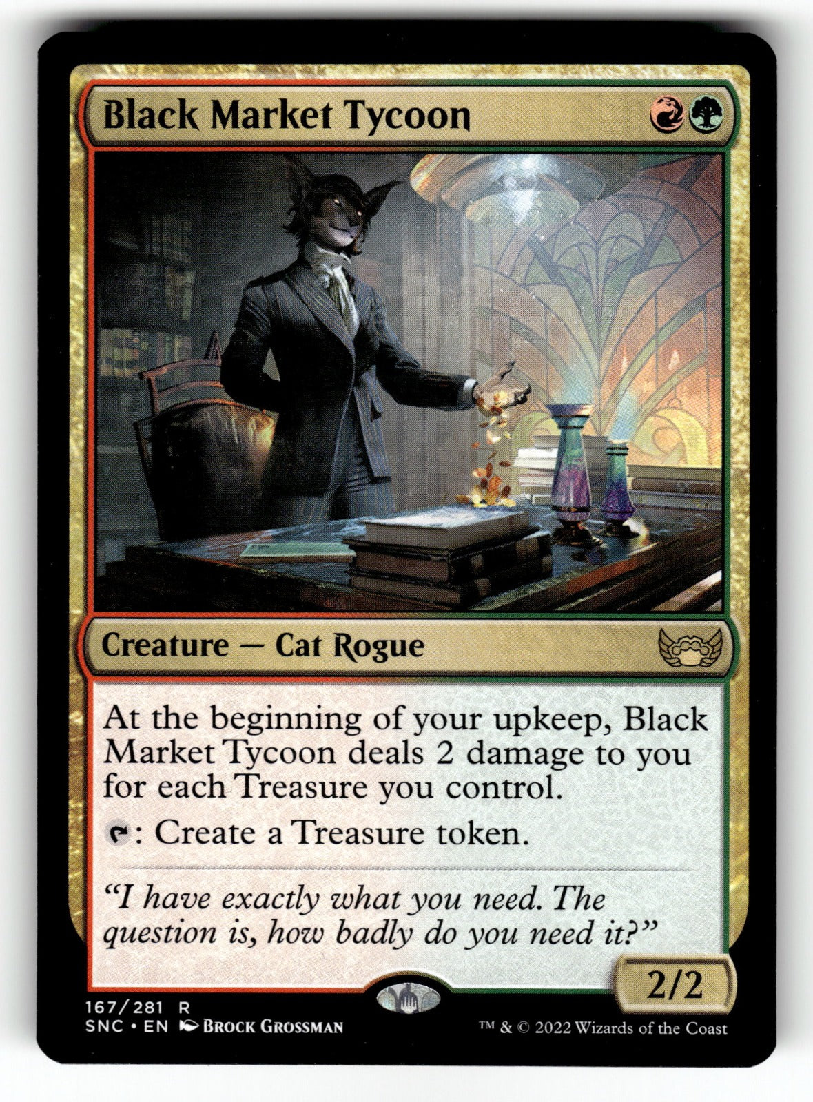 Black Market Tycoon – 167 SNC: Streets of New Capenna R NM