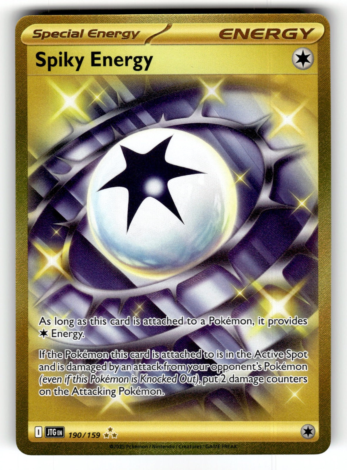 Spiky Energy – 190/159 JTG: SV09: Journey Together Hyper Rare Holo NM