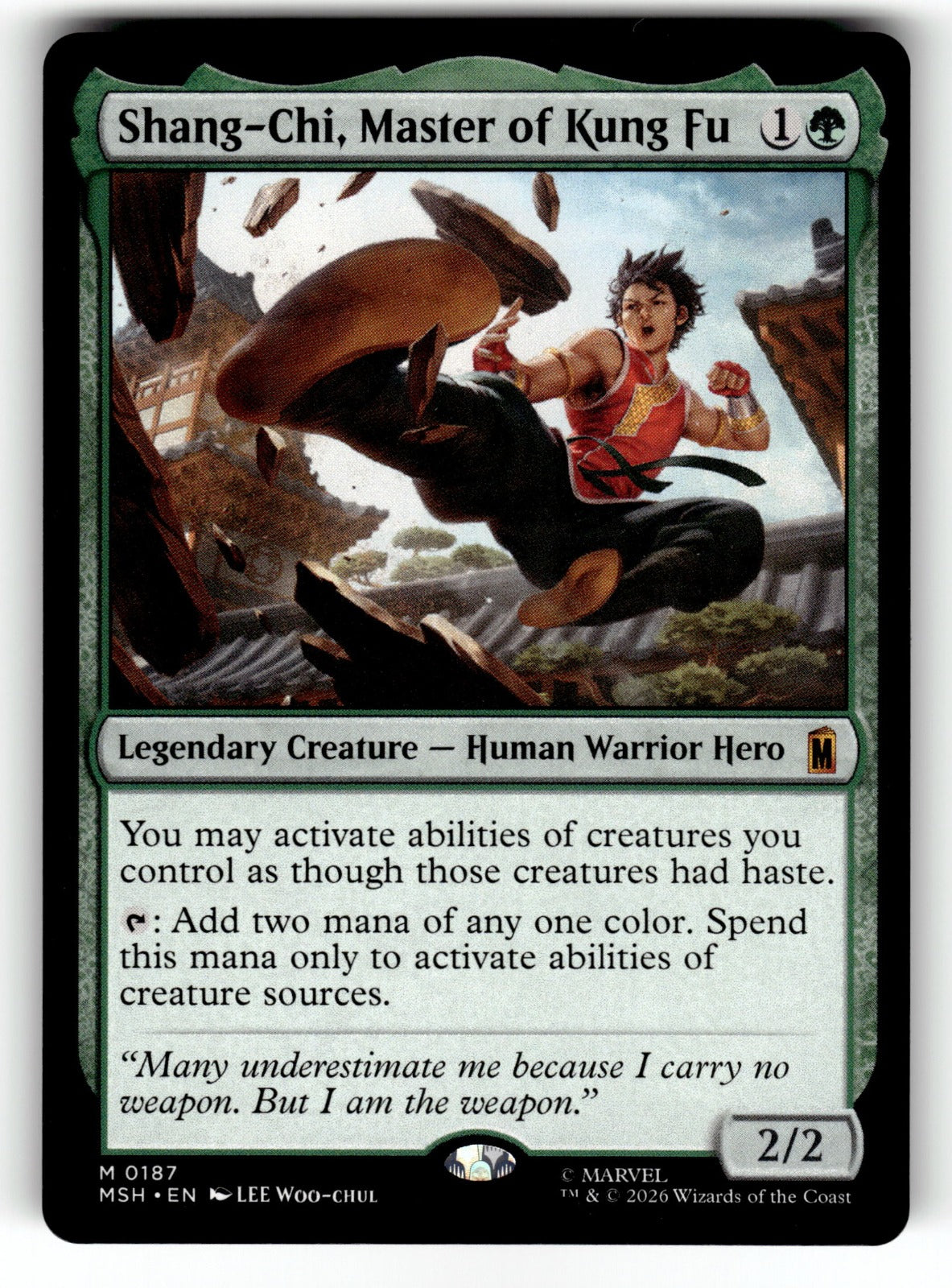 Shang-Chi, Master of Kung Fu – 187 MSH: Marvel Super Heroes M NM