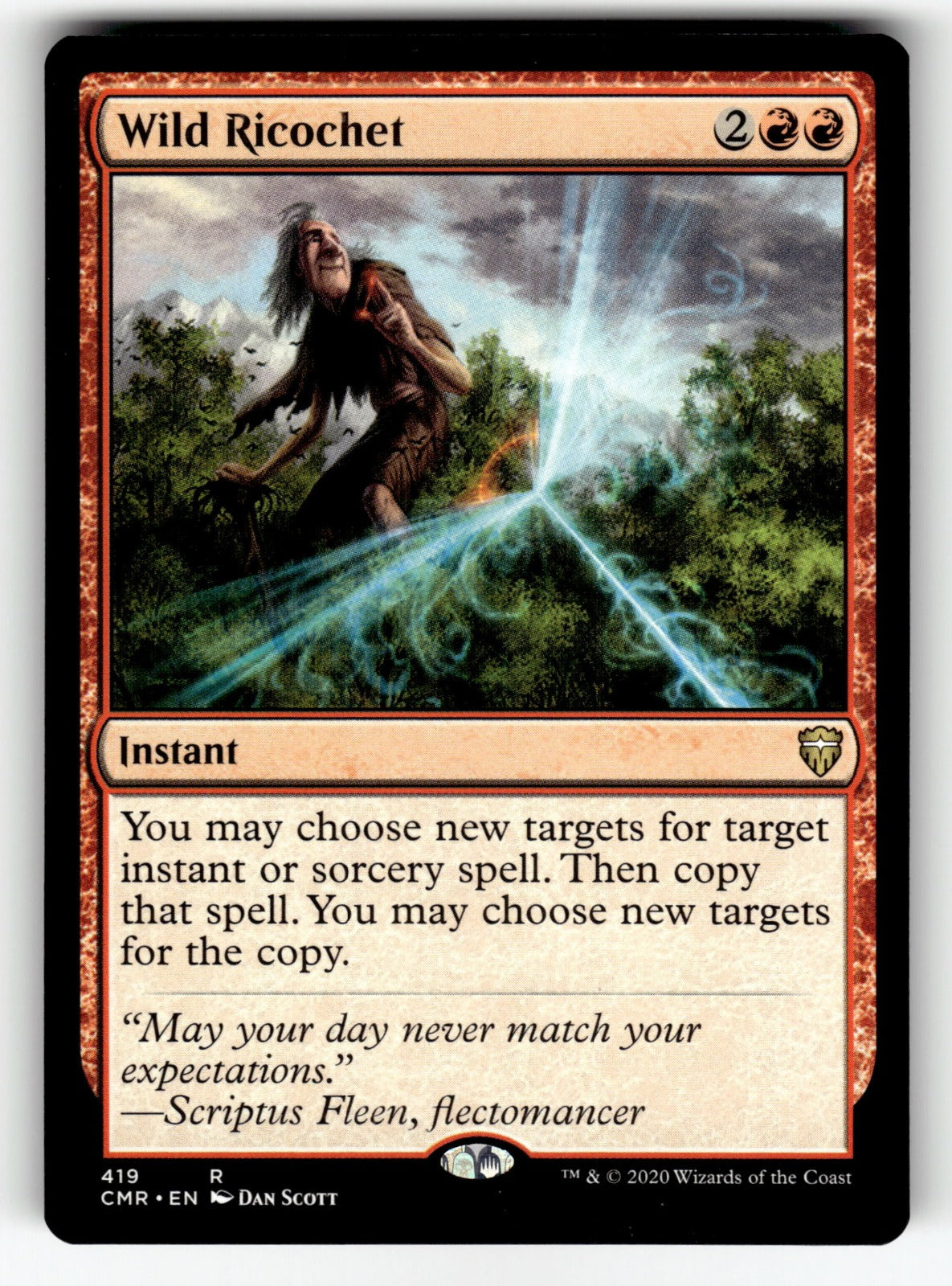 Wild Ricochet – 419 CMR: Commander Legends R NM