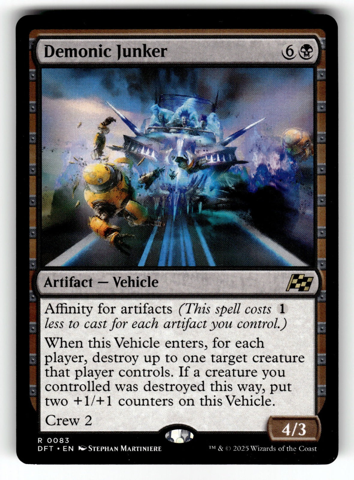 Demonic Junker – 83 DFT: Aetherdrift R NM