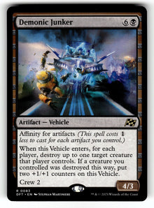 Demonic Junker – 83 DFT: Aetherdrift R NM