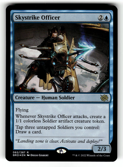 Skystrike Officer – 62 BRO: The Brothers' War R Foil NM