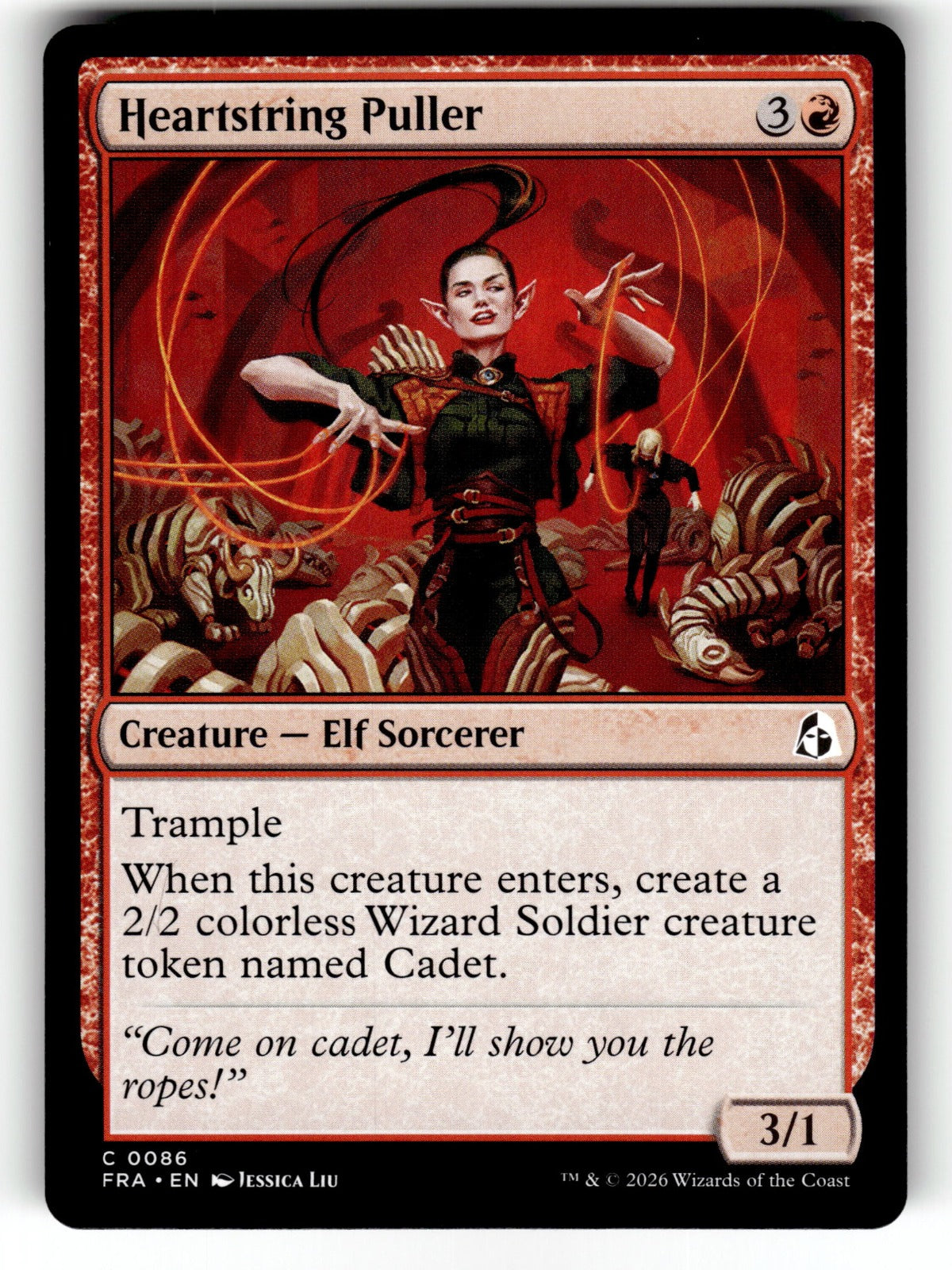 Heartstring Puller – 86 FRA: Reality Fracture C NM