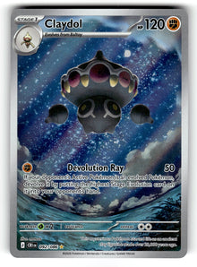 Claydol – 092/086 CRI: ME04: Chaos Rising Illustration Rare Holo NM