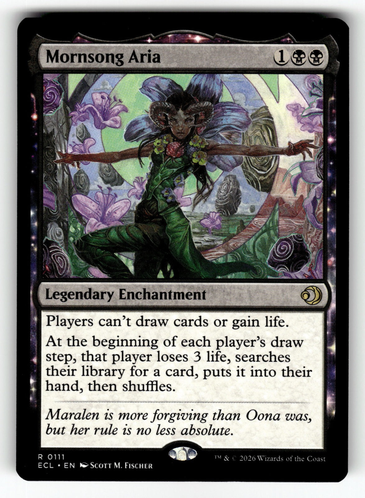 Mornsong Aria – 111 ECL: Lorwyn Eclipsed R NM