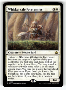 Whiskervale Forerunner – 40 BLB: Bloomburrow R NM