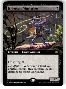Iridescent Vinelasher (Extended Art) – 359 BLB: Bloomburrow R NM