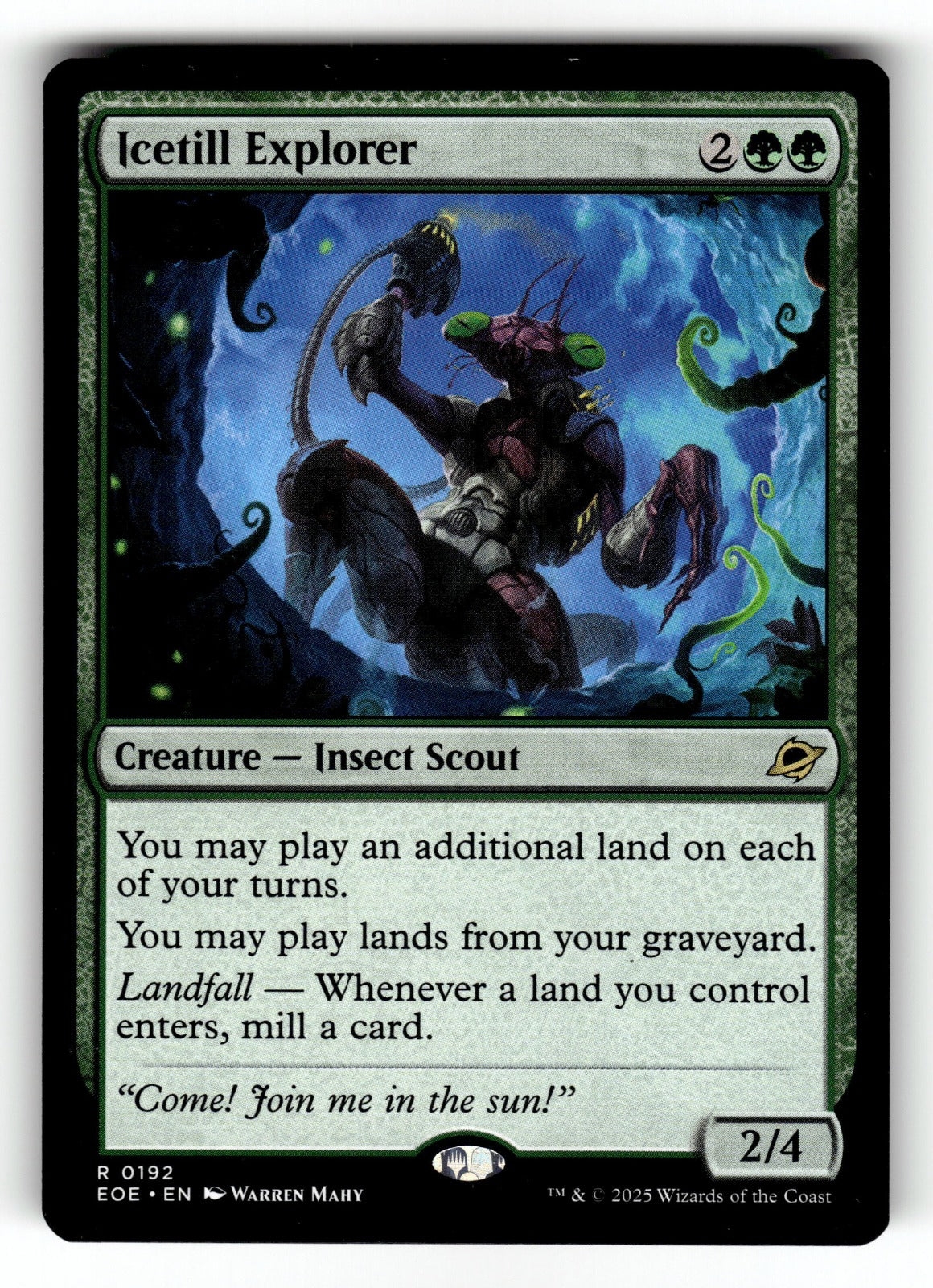 Icetill Explorer – 192 EOE: Edge of Eternities R NM