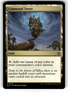 Command Tower – 130 BLC: Commander: Bloomburrow C LP