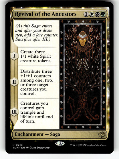 Revival of the Ancestors – 218 TDM: Tarkir: Dragonstorm R NM