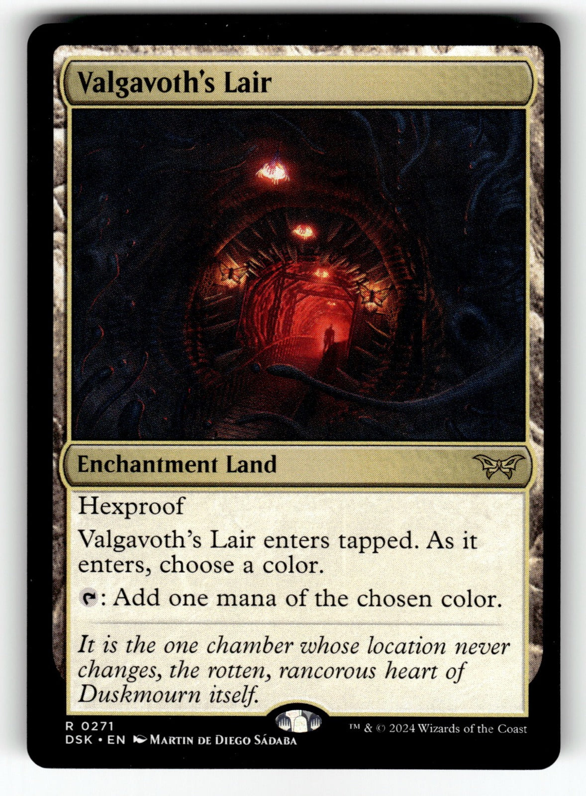 Valgavoth's Lair – 271 DSK: Duskmourn: House of Horror R NM