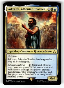 Sokrates, Athenian Teacher – 67 ACR: Universes Beyond: Assassin's Creed R NM
