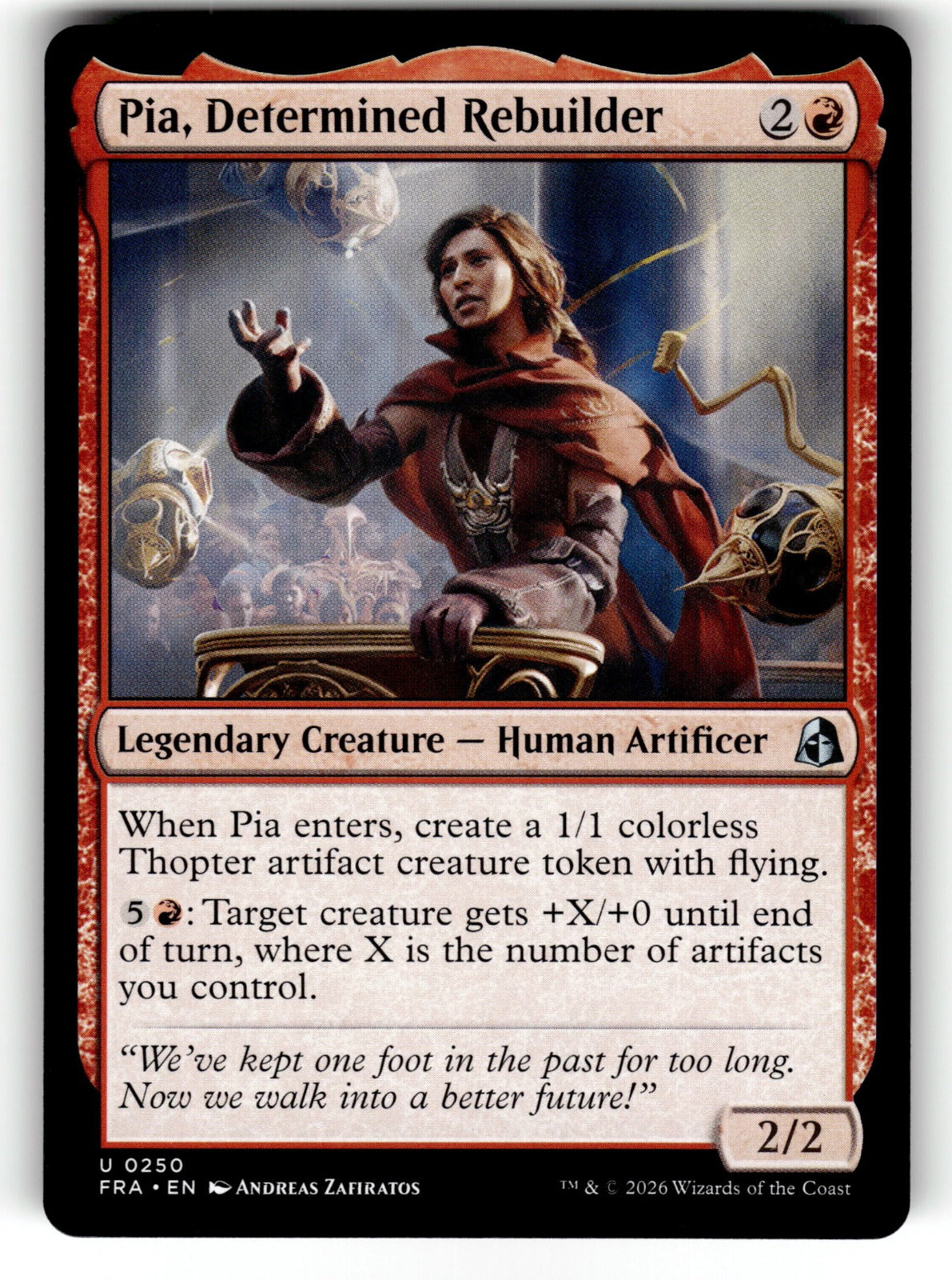 Pia, Determined Rebuilder – 250 FRA: Reality Fracture U NM