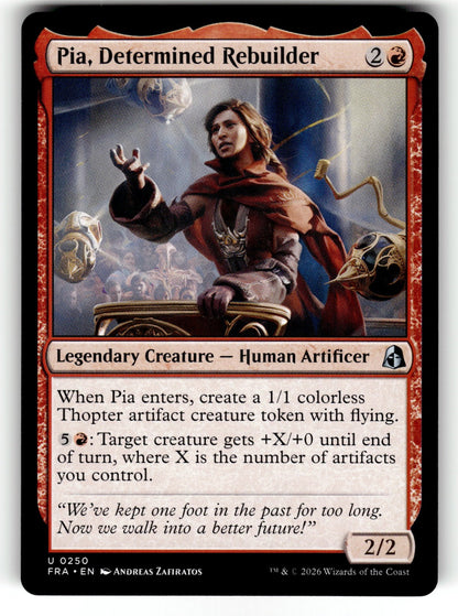 Pia, Determined Rebuilder – 250 FRA: Reality Fracture U NM