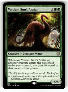 Verdant Sun's Avatar – 208 C21: Commander 2021 R LP