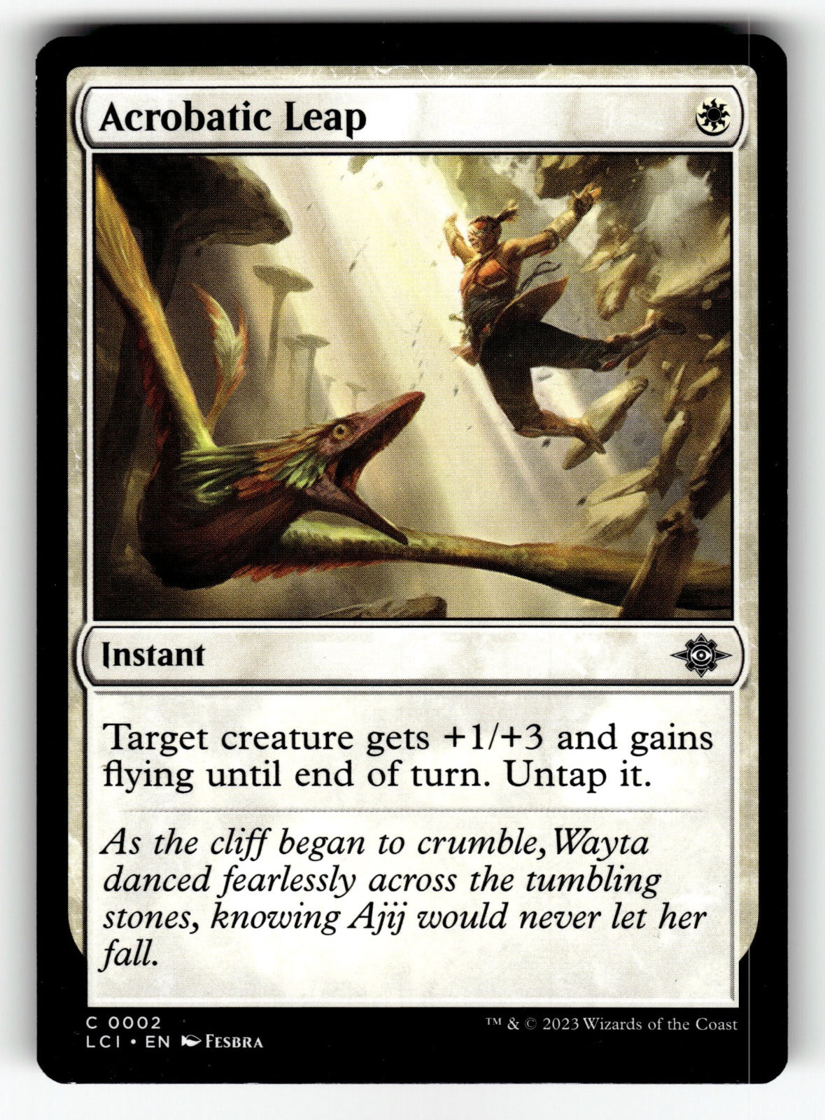 Acrobatic Leap – 2 LCI: The Lost Caverns of Ixalan C LP